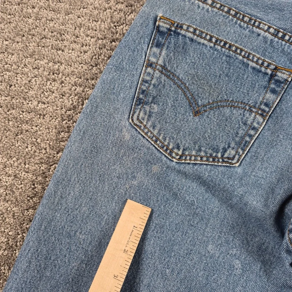 Vintage 90s Levis 501 Jeans Mens 32x34(Fits30x32) Blue Straight Made in Poland